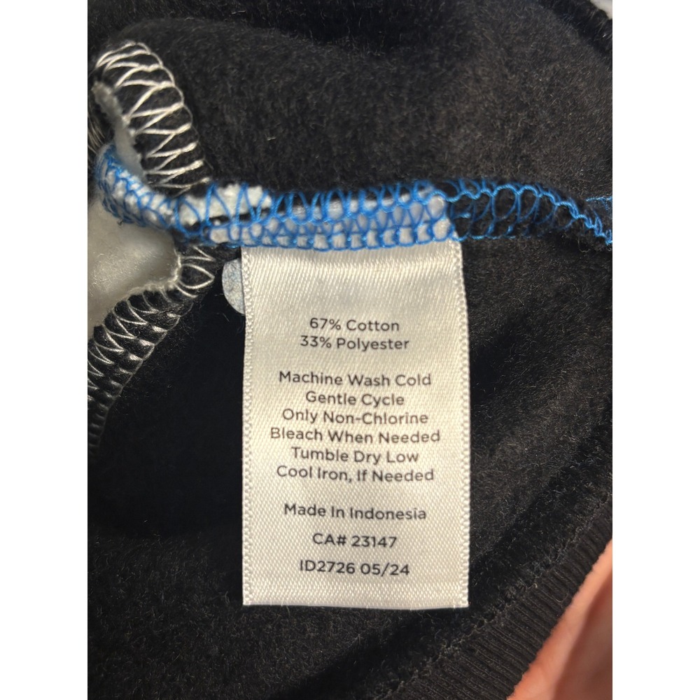 Talbots‎ 2X Colorblock Cowl Neck Sweatshirt Blue Cream Plus Size Preppy Coastal - Picture 7 of 9